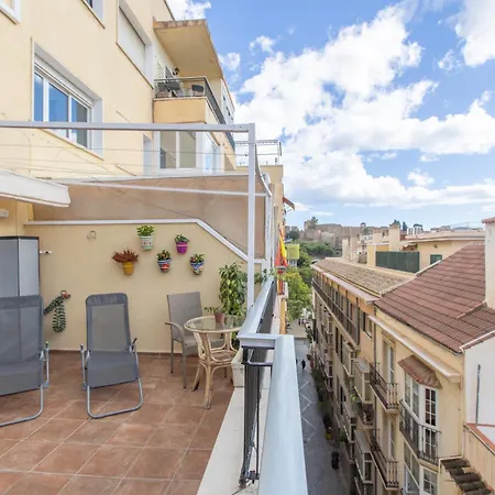 Homely San Juan De Letran Con Terraza Appartement Málaga